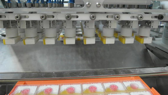 Gripping module of packaging system