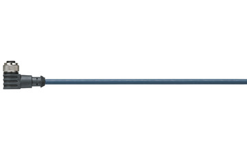 chainflex® 연결 케이블 360° 차폐됨, 앵글형 M12 x 1, CF.INI CF10