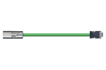 Omron  JZSP-CHP800-xx-ME에 따른 readycable® 인코더 케이블, 기본 케이블 PVC 15 x d