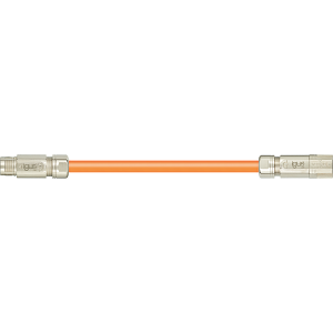 readycable® servo cable suitable for Baumüller 445872, 15 A-extension cable, PVC 10 x d, Speedtec
