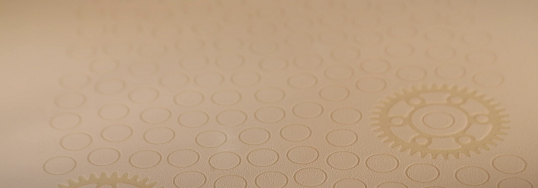 구성품은 레이저 소결 방법으로 3D 프린팅됩니다.