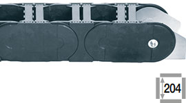 링크 마다 크로스바가 장착된 e-chain®