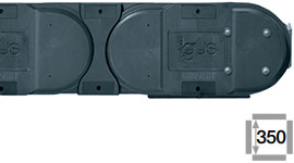 링크 마다 크로스바가 장착된 e-chain®