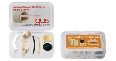 iglidur 3D 프린팅 샘플 박스