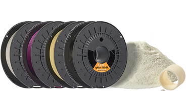 트리보 필라멘트와 레이저 소결 파우더