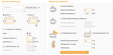 슬라이딩 플레이트 사용 수명 계산기
