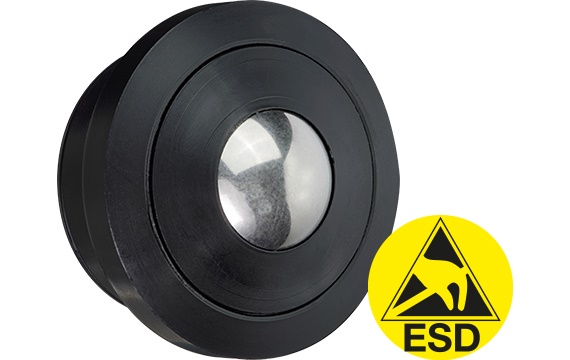 정전기 전도성 폴리머 볼 트랜스퍼 장치