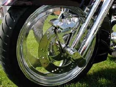 모터사이클 전면 포크