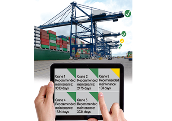 e-chain system®에서 직접 위치 정보를 전달하는 isense EC.PP