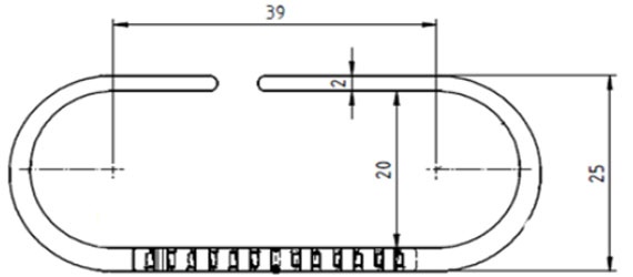 사무용 체인 OCO.20 - 기술 데이터