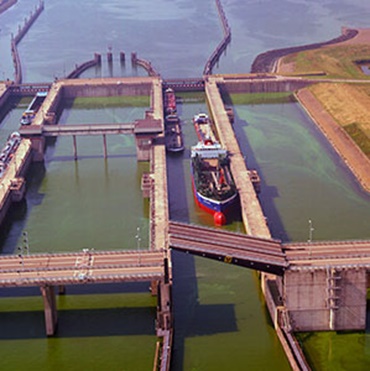 Krammersluis, 네덜란드