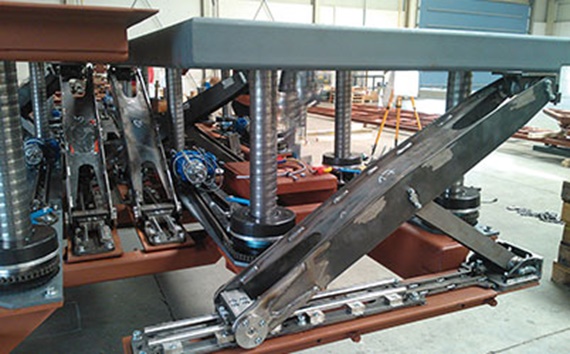 무대 플랫폼 SBS Bühnentechnik GmbH