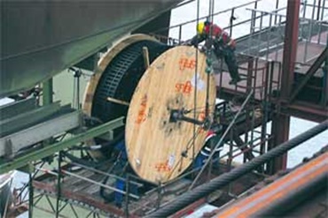 드럼에서부터 완전한 e체인 시스템까지 조립