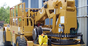 채굴용 유틸리티 차량