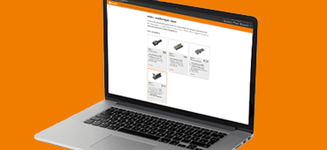 drylin® N 로우 프로파일 직동 가이드 온라인 툴