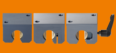 drylin® R 직동 샤프트 하우징 개방형 디자인