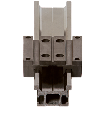 플라스틱 캐리지 포함 drylin® W 카본 레일