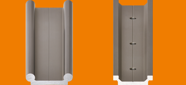 drylin® W 직동 시스템 이중 레일