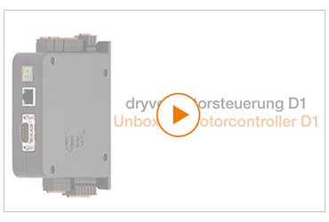 drylin® dryve D1 자습서