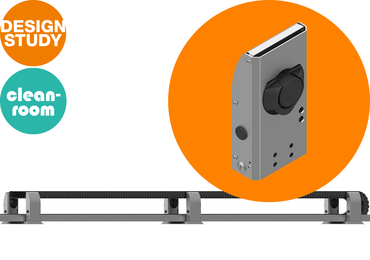 클린룸 호환 롤러 지지대