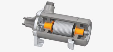 냉각 펌프에 사용되는 iglidur 플레인 베어링