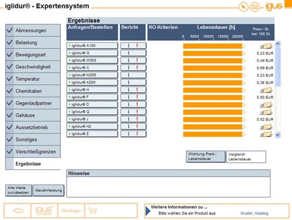 iglidur 플레인 베어링 전문가