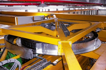 교량 크레인의 트롤리