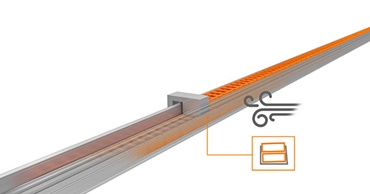긴 이동 거리에서 풍력 하중