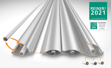 e-skin® 플랫 케이블 가이드 시스템