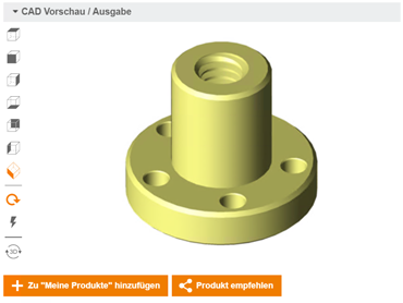 나사 CAD 온라인 툴