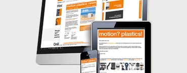 이구스 뉴스레터가 나타나 있는 모니터, 태블릿 및 스마트폰