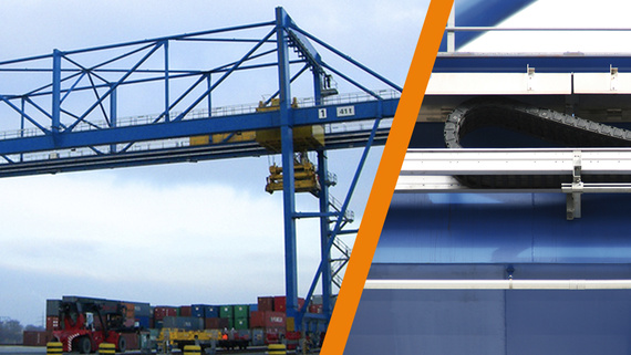 레일 장착형 갠트리 크레인(RMG)