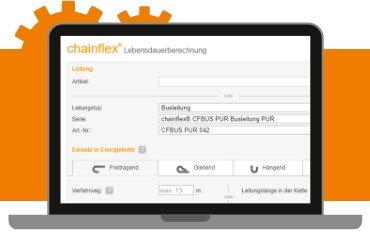 chainflex® 사용 수명 계산기