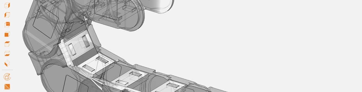 3D CAD 포털에서 에너지체인을 설계하세요.